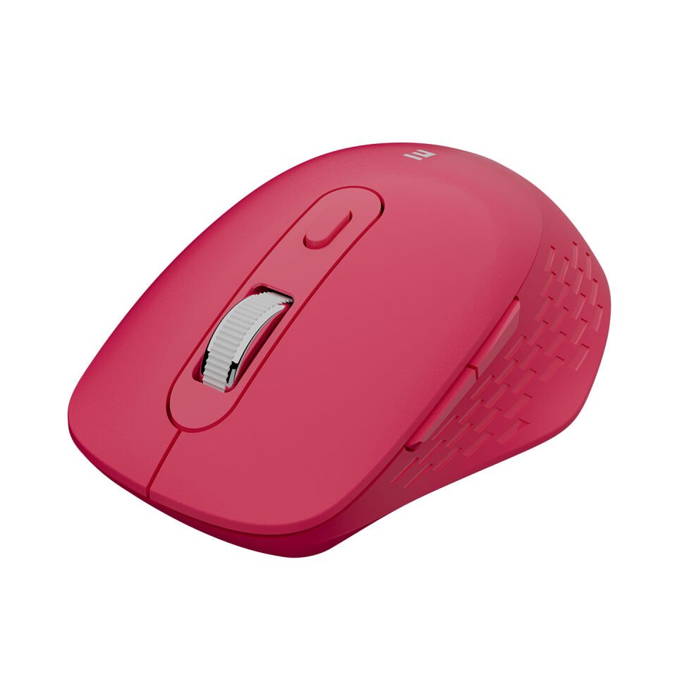 Everest Bluetooth ve 2.4GHz Kablosuz Mouse - Pembe