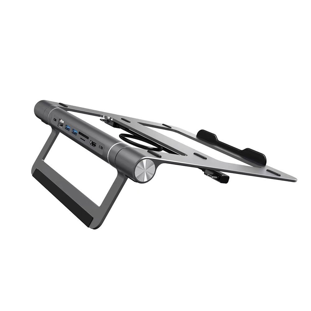 Wiwu 8 in 1 Hub Bağlantı İstasyonlu Notebook Laptop Standı