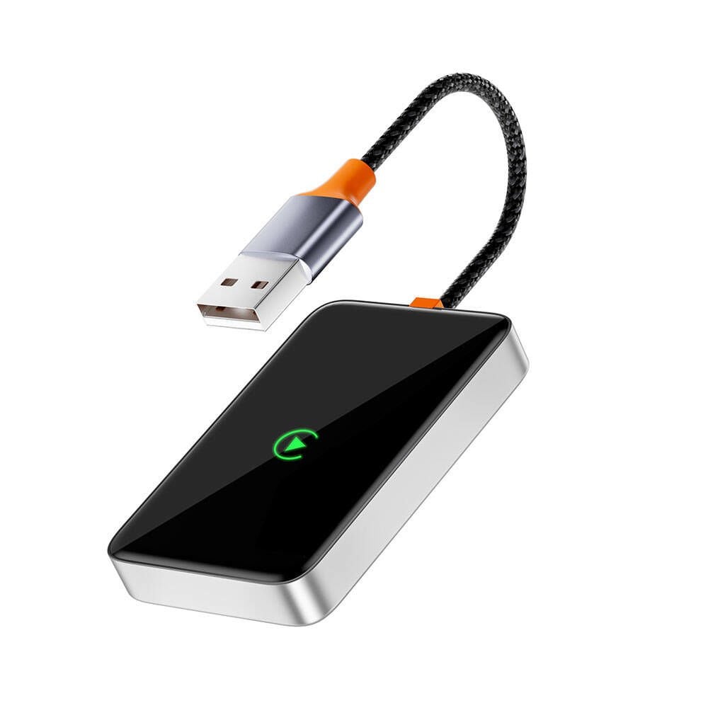 Wiwu CarPlay Dijital LED Göstergeli Kablosuz Ses Alıcı USB Girişli Bluetooth Adaptör
