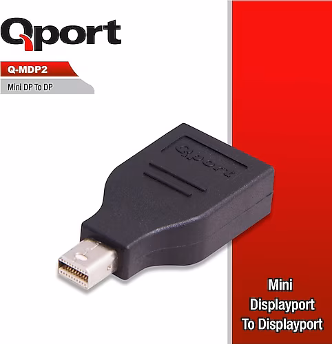 Qport Mini DP To DP Çevirici
