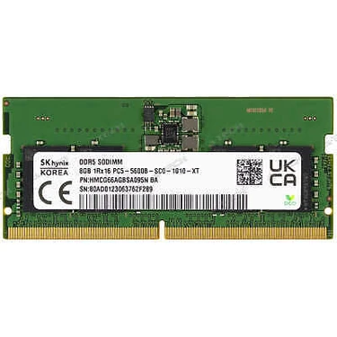 Sk Hynix 8GB DDR5 5600MHz SODIMM Notebook Ram