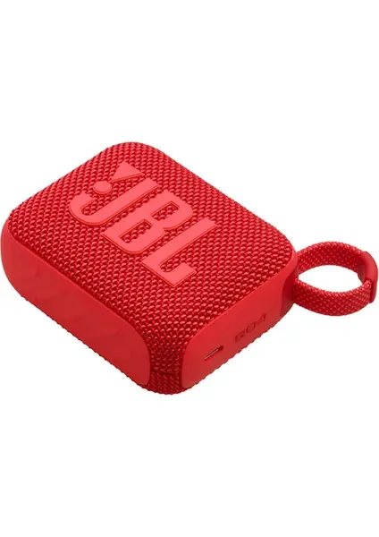 JBL GO 4 Bluetooth Hoparlör - Kırmızı