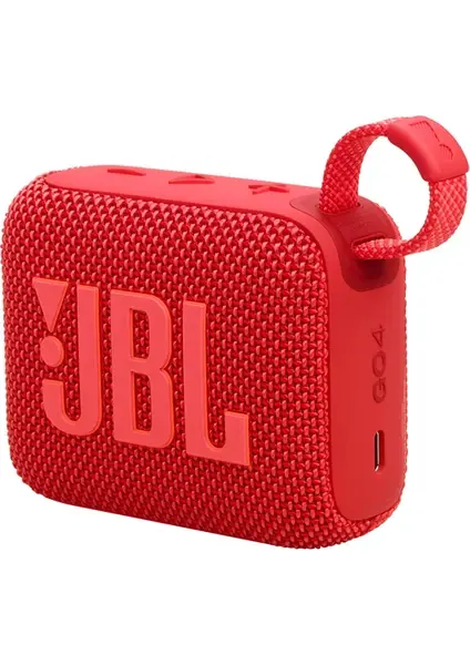 JBL GO 4 Bluetooth Hoparlör - Kırmızı