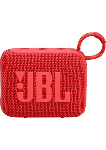 JBL GO 4 Bluetooth Hoparlör - Kırmızı