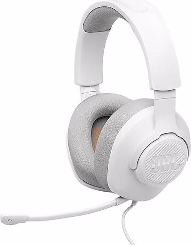 JBL Quantum 100M2 Kablolu Gaming Kulaklık - Beyaz