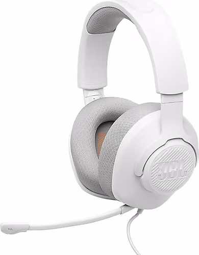 JBL Quantum 100M2 Kablolu Gaming Kulaklık - Beyaz