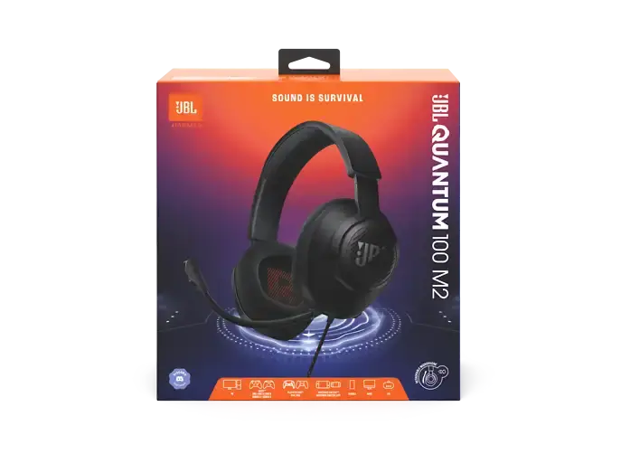 JBL Quantum 100M2 Kablolu Gaming Kulaklık - Siyah