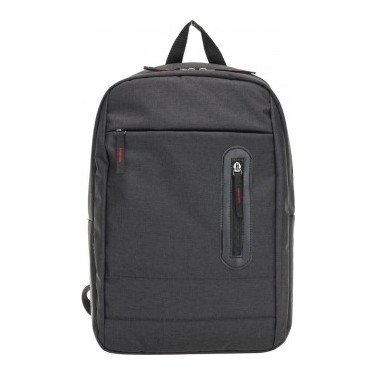 PLM Case Castelo 15.6'' Laptop Sırt Çantası Siyah