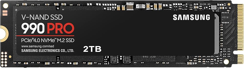 Samsung 990 PRO PCI-Express 4.0 2TB M.2 SSD