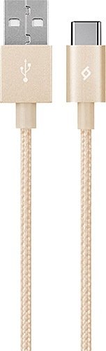 Ttec AlumiCable 1.2 m USB to Type-C Şarj Kablosu - Altın