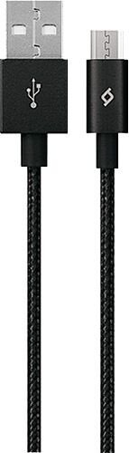 Ttec AlumiCable 1.2 m Micro USB Şarj Kablosu - Siyah
