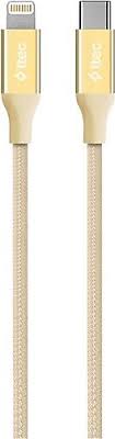 Ttec AlumiCable 1.5 m Type-C to Lightning Şarj Kablosu - Altın
